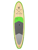 11' BruSurf Cruiser Standup Paddleboard Bamboo