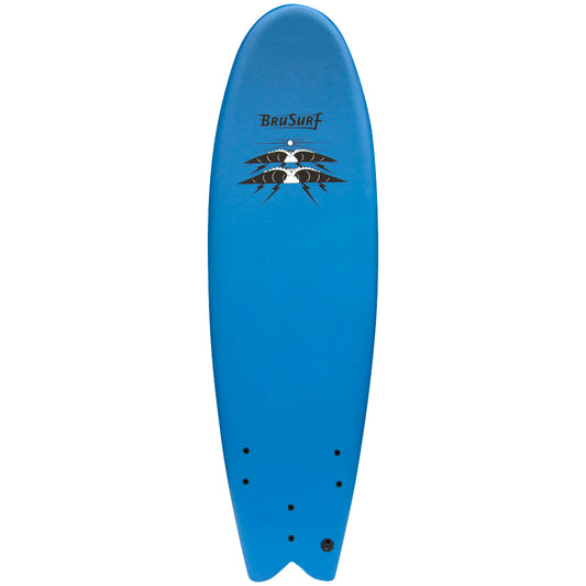 5' 10" BruSurf Soft Top Surfboard