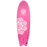5' 10" Snapdragon Flower Soft Top Surfboard